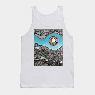 Shining Over the Waves Tank Top